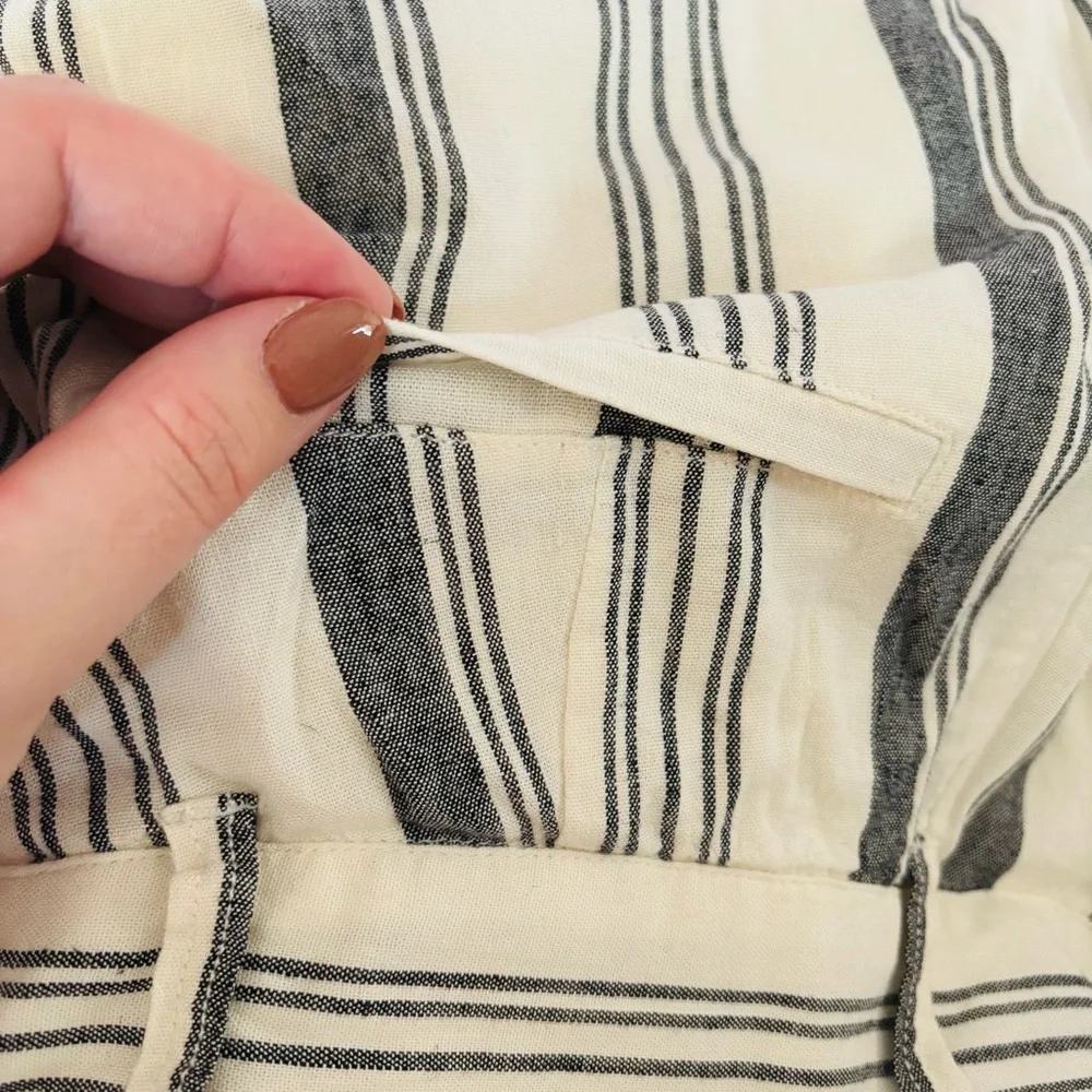 Torrid Striped Black and White‎ Women's Shorts